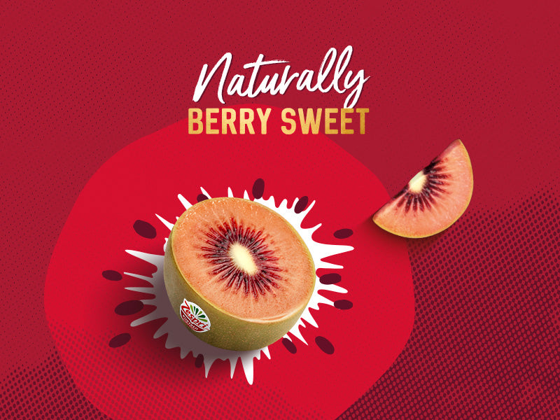 Zespri Rubyred Kiwifruit 佳沛宝石红奇异果 4-6PCS (PACK/包)