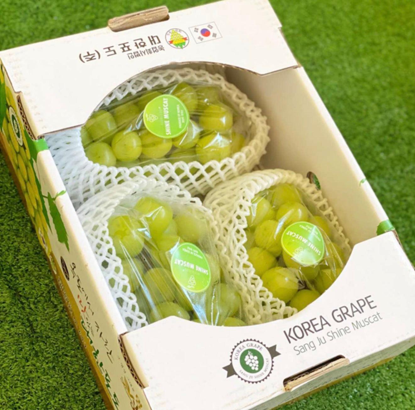 Korean Shine Muscat 韩国阳光玫瑰 600G± (BUNCH/束)