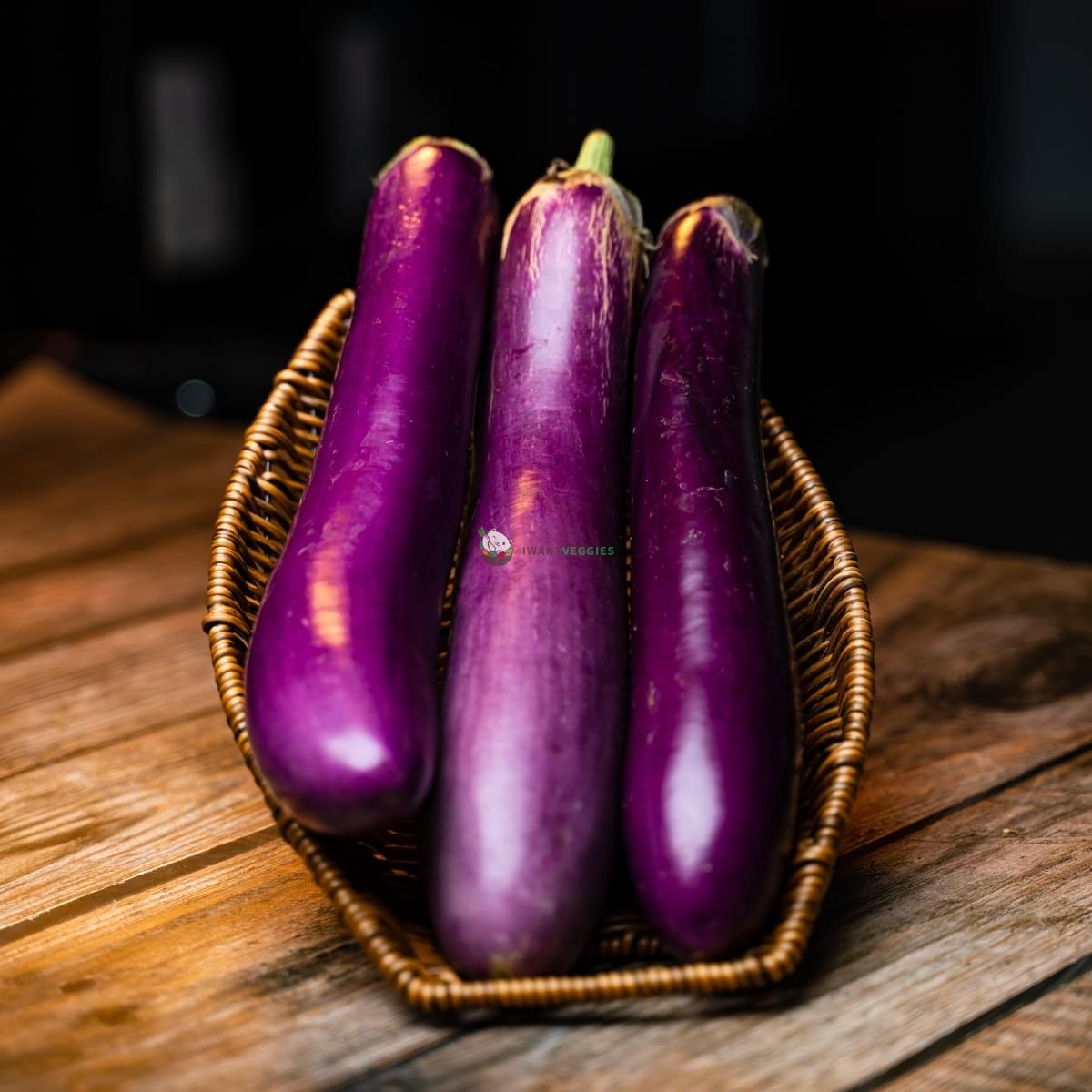 Eggplant 红茄 (1KG) - Fresh and High-Quality – IWantVeggies