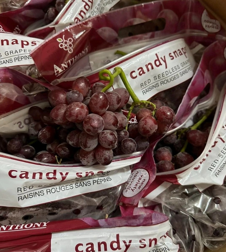 Candy Snaps Red Seedless Grapes 糖果脆葡萄 1KG± (PKT/包)